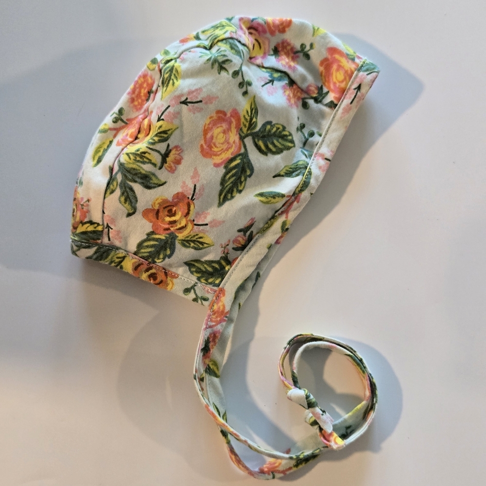 Briar Floral Bonnet‎ 3-6months
